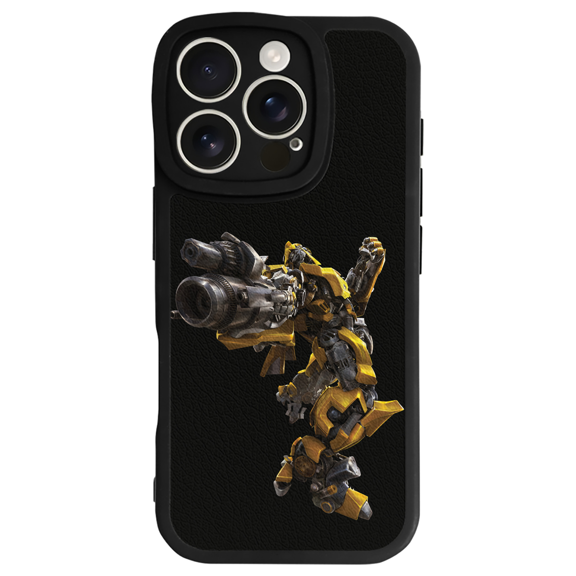 （画像用） Transformers トランスフォーマー 【iPhone 16シリーズ対応】シリコンスマホケース（レザー調） 材質：シリコン
